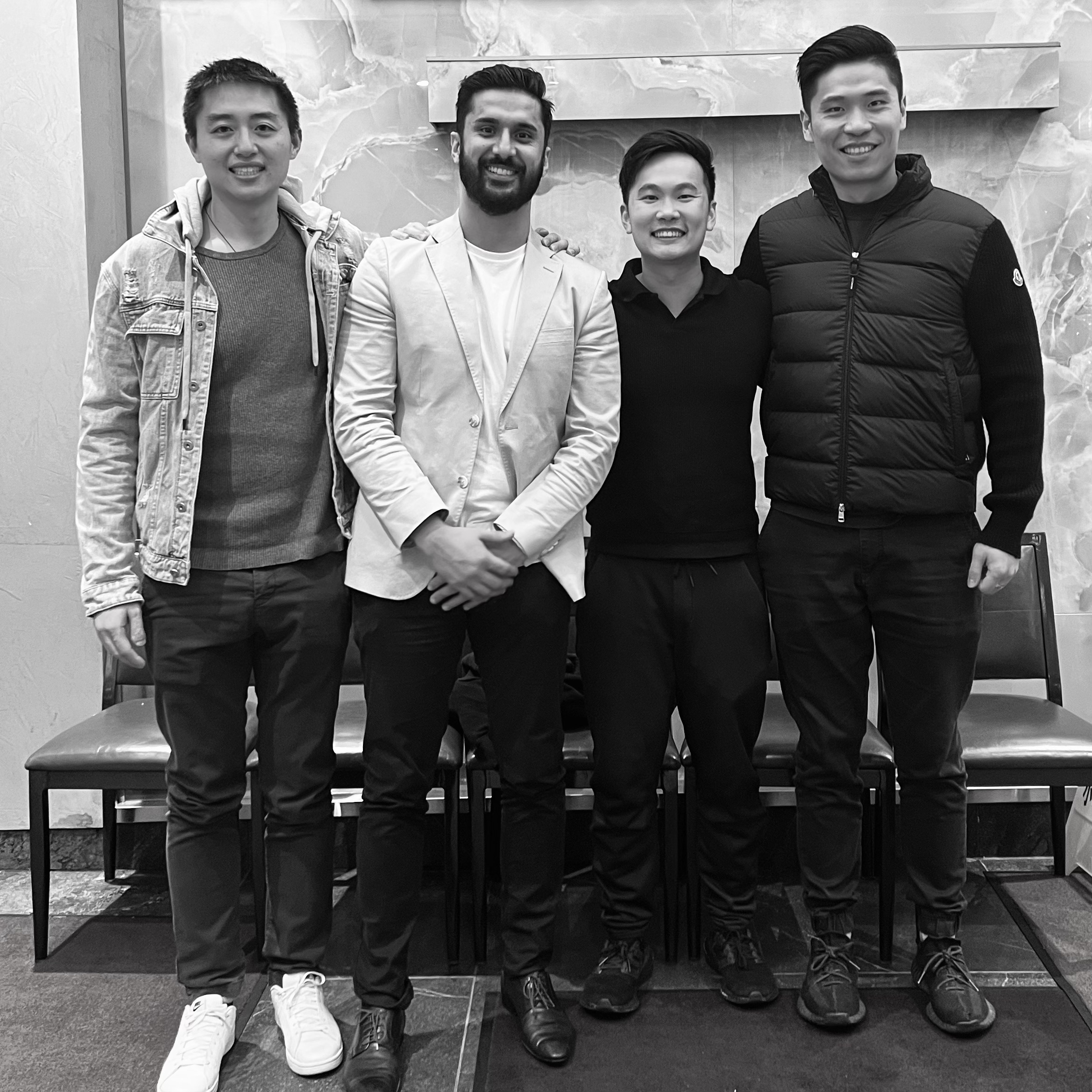 The four founders of UPO — Raymond, Mass, Carl and Berwyn