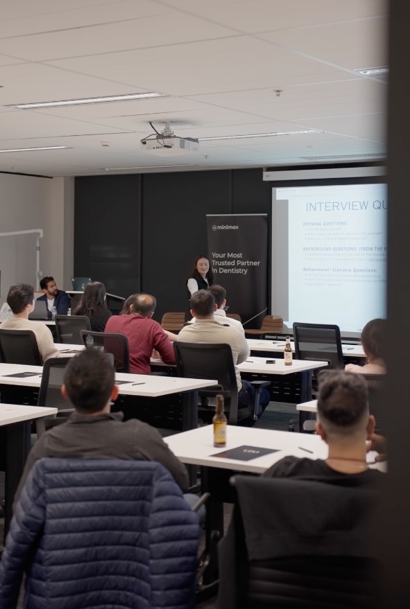 An expert speaker presenting at a UPO event